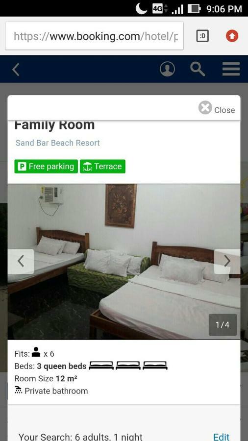 נסוגבו Sand Bar Beach Resort מראה חיצוני תמונה